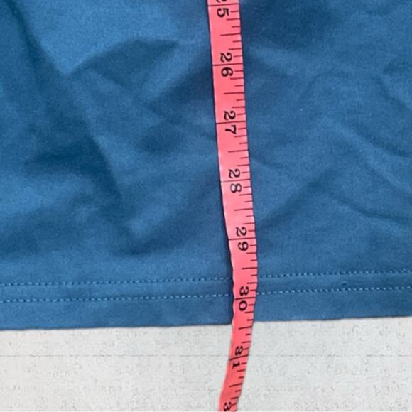 NWT Zara Button Front Mini Denim Utility Dress Blue Size Size Small - Picture 8 of 10